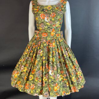 Stunning 1950s day dress by Carnegie
