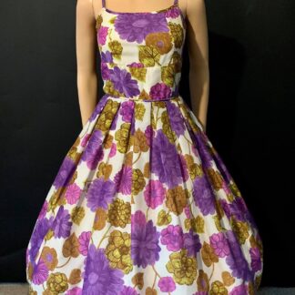Fantastic 1950's floral sun dress