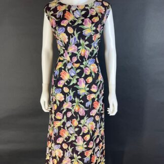 Beautiful 1950's make do and mend dress