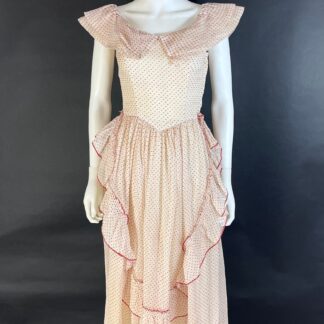 Beautiful 1930's maxi dress