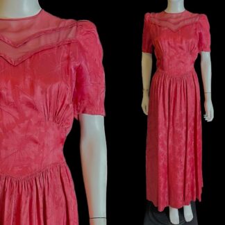 Stunning late 1930's evening dress