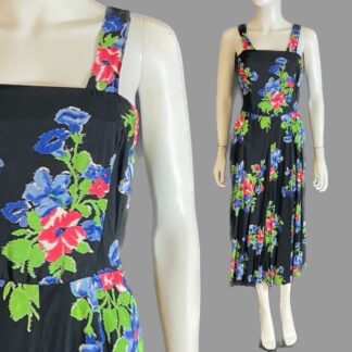 Sweet 1930's floral dress
