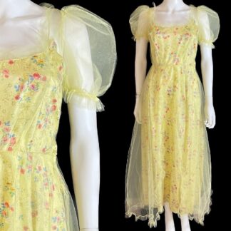 Adorable 1930's summer evening dress