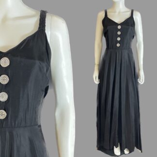 Stunning 1930's vampy evening dress