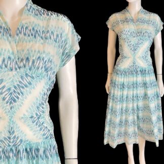 Lovely early 1950's day dress by Peggy Page