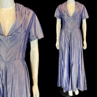 Stunning late 1930's early 1940's evening gown