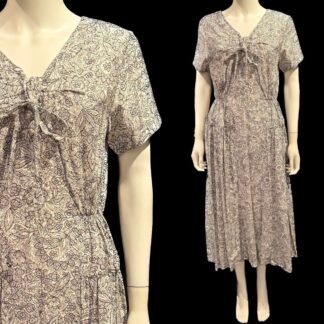 Gorgeous 1940's day dress by Maxlim