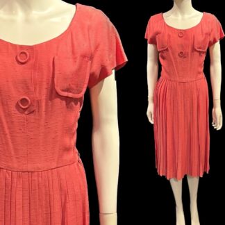Fantastic 1950's day dress by Elmor