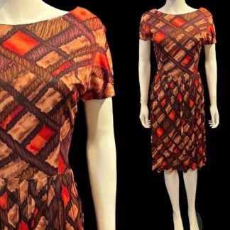 Sweet 1950's jersey dress