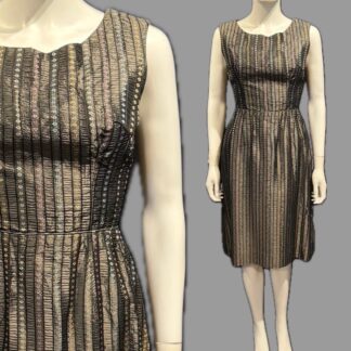 Chic late 1950's cocktail dress by Georgi