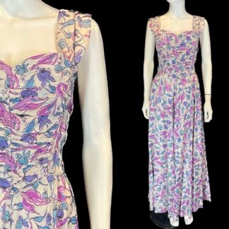 Stunning 1940's summer evening gown