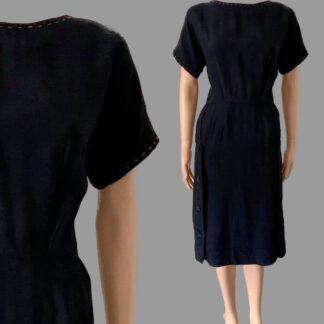 Wonderful 1950's wiggle dress by Mr Mort