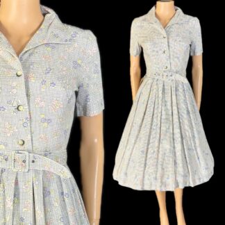 Adorable 1970's does 50's day dress by Horrockses