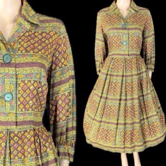 Fab 1950's volup shirt waister