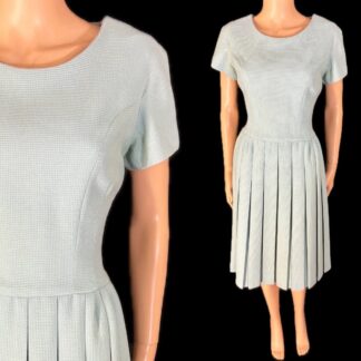 Adorable late 1950's textured dress