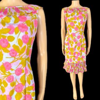 Fab early 1960's wiggle dress