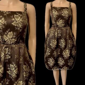 Gorgeous 1950's brocade dress