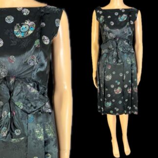 Adorable late 1950's brocade party dress