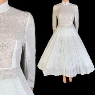 Stunning 1950's cotton day dress