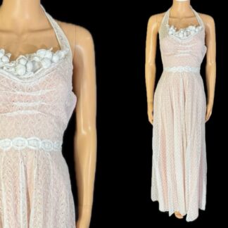 Beautiful 1930's summer maxi dress
