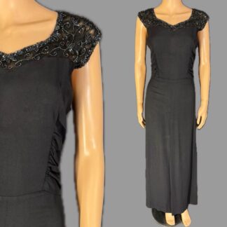 Gorgeous late 1930's evening dress