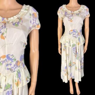 Beautiful 1940's occasion dress