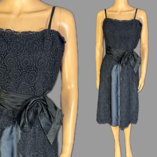 Adorable late 1950's cocktail dress by Polmarks