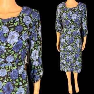 Lovely 1940's winter weight day dress