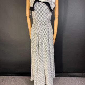 Stunning 1940's early 1950's evening dress by John Selby