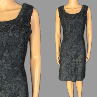 Beautiful late 1950's volup cocktail dress by Melbray