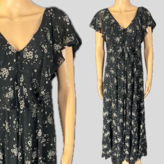 Absolutely beautiful 1970's David Silverman Maxi dress