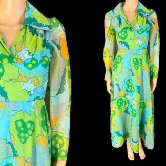 Absolutely gorgeous late 1960's early 1970's Maxi dress