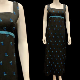1960's brocade party dress by Shubette