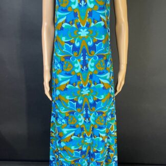 Stunning 1960s mod maxi dress