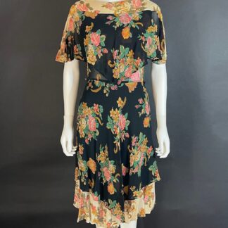 Super pretty 70's does 40's day dress