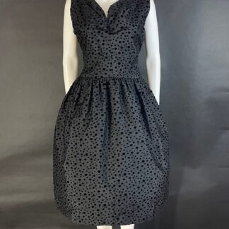 Stunning 1950's bell skirt cocktail dress