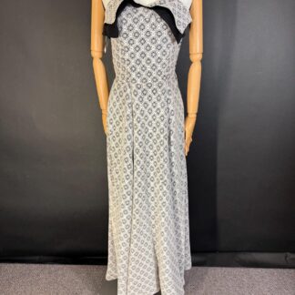 Stunning 1940's early 1950's evening dress by John Selby